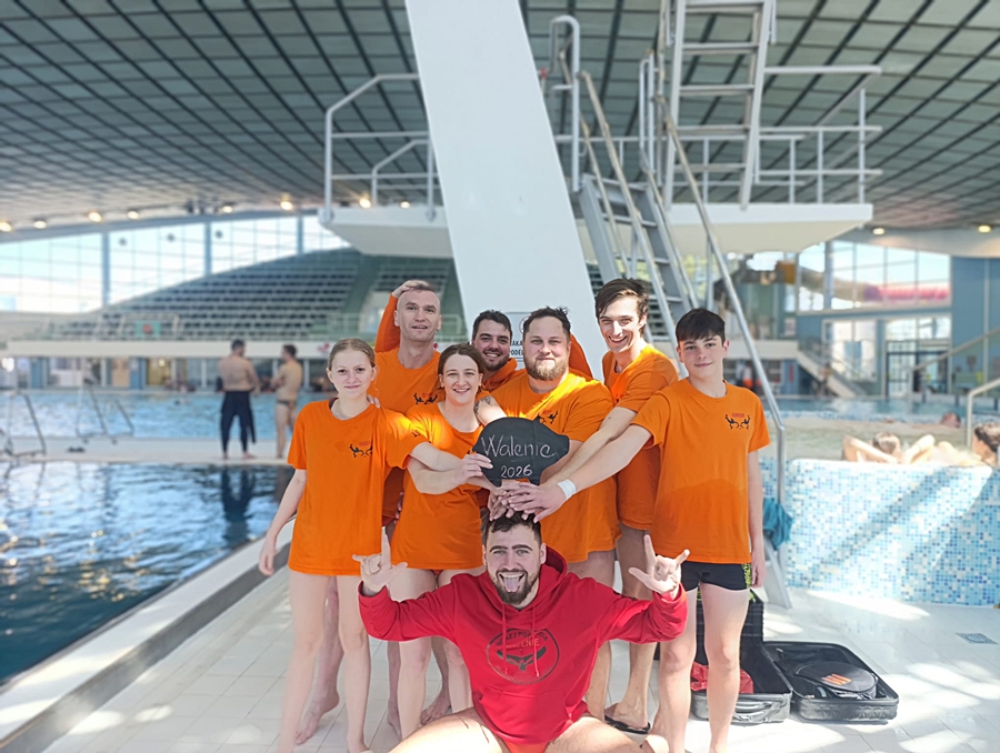 Hokej pod wodą Walenie Czeskie Budziejowice Bud Pig Cup 2026